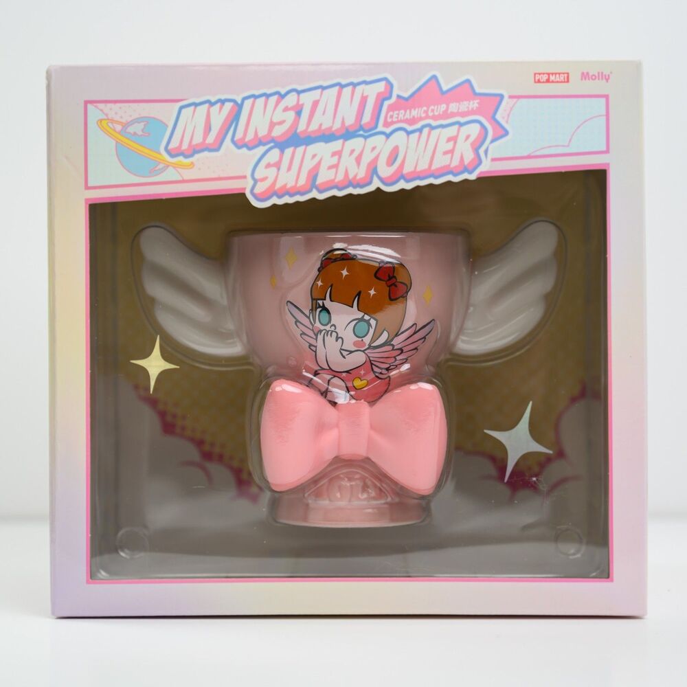 POP MART MOLLY My Instant Superpower Series Ceramic Mug NEW AUTHENTIC
